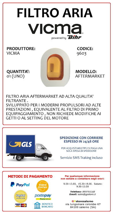 Immagine di 9603 FILTRO ARIA TECNIUM PER KAWASAKI 800 Z Z800 DAL 2013 AL 2016