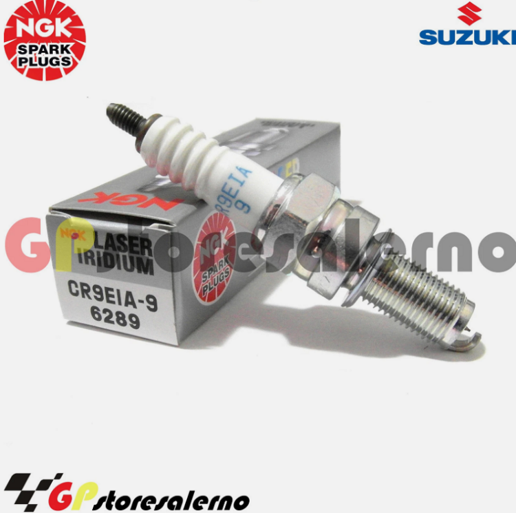 Immagine di 6289 CANDELA NGK CR9EIA-9 LASER IRIDIUM PER SUZUKI 1340 GSX R HAYABUSA DAL 2021 AL 2024