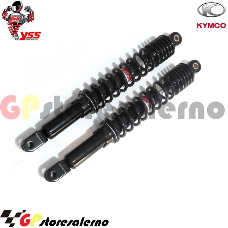 Immagine di 40040 COPPIA AMMORTIZZATORI POSTERIORI REGOLABILI YSS KYMCO 200 PEOPLE GTI DAL 2010 AL 2015