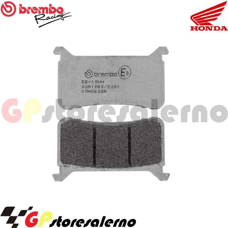 Immagine di 07HO63SR COPPIA PASTIGLIE FRENO ANTERIORI RACING STRADA PISTA BREMBO SR PER HONDA 1000 CBR RR FIREBLADE DAL 2017 AL 2019